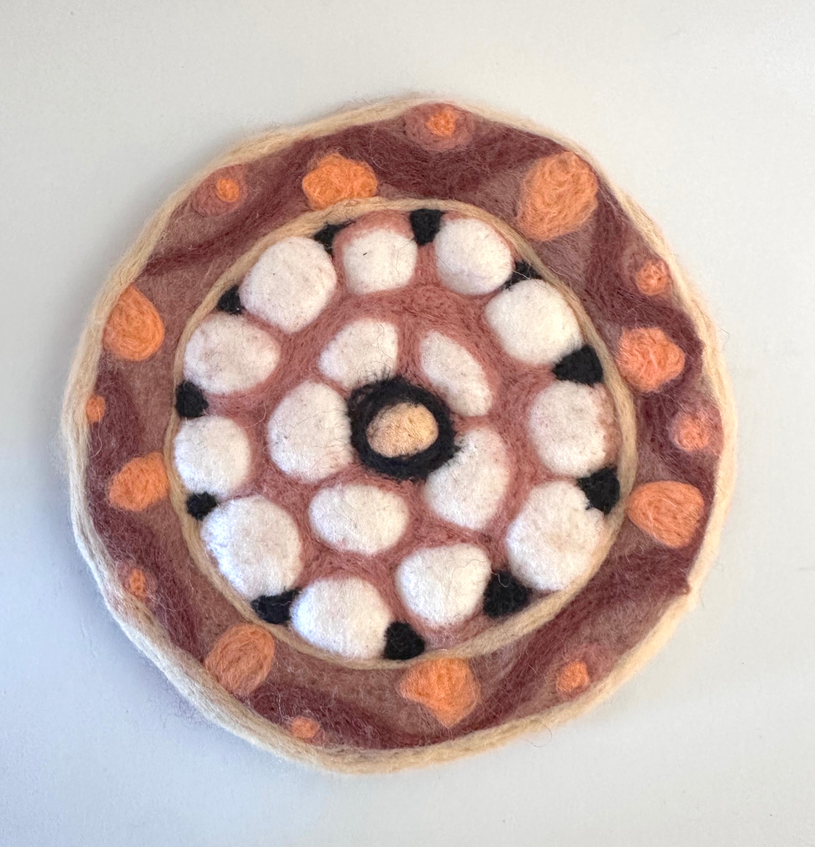 Felted Pot Mat #1