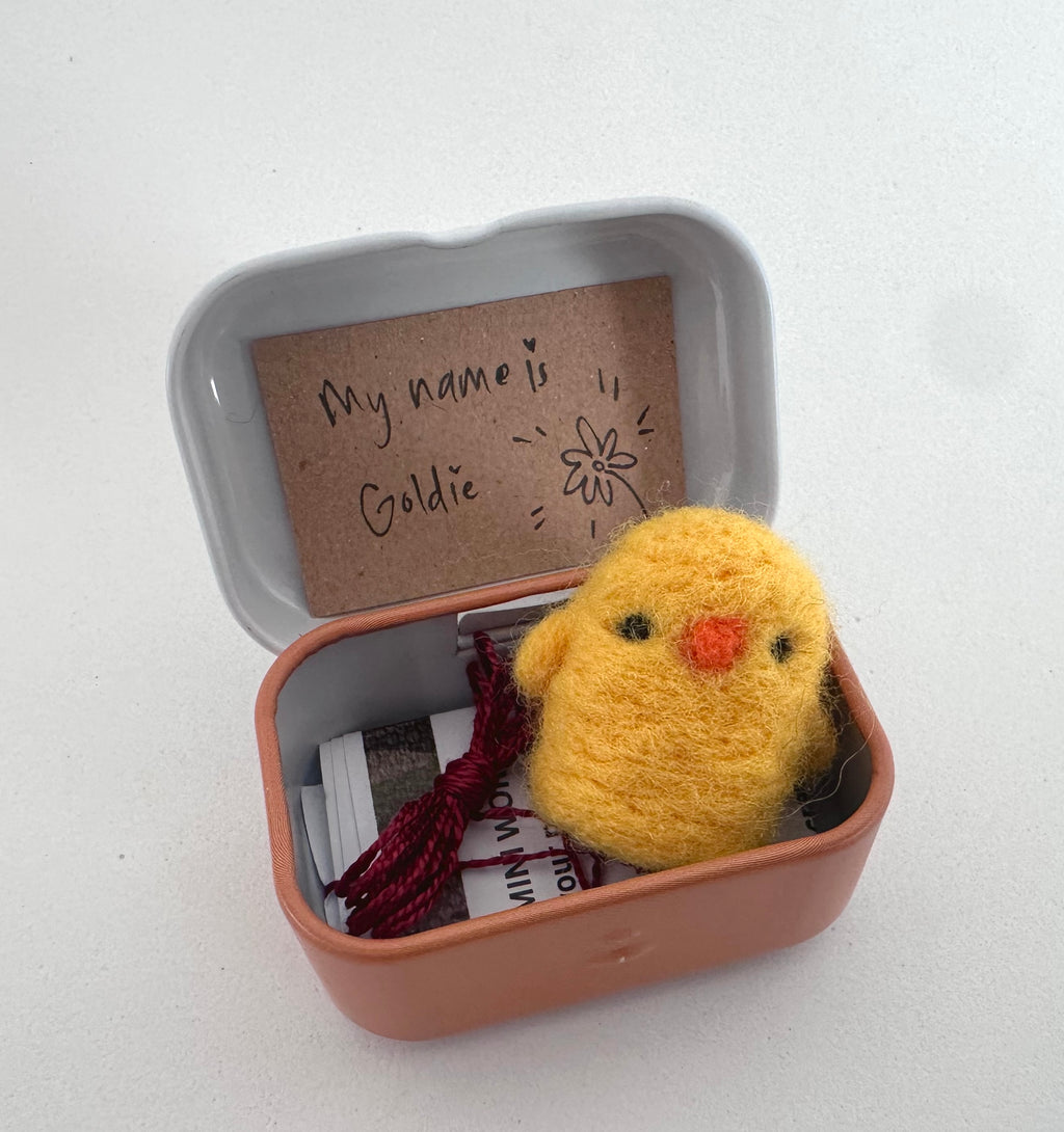 Felted Animal - Goldie