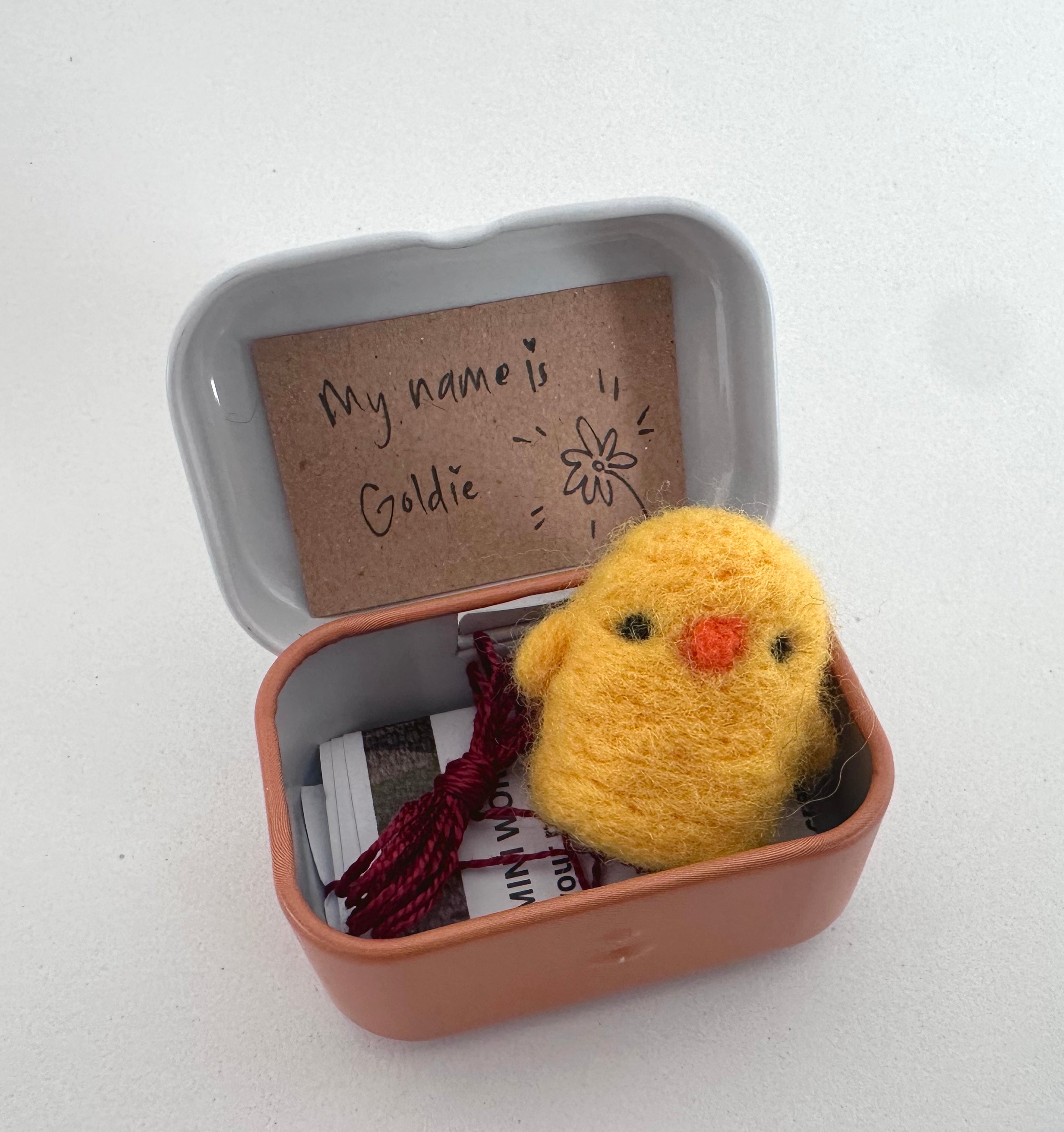 Felted Animal - Goldie