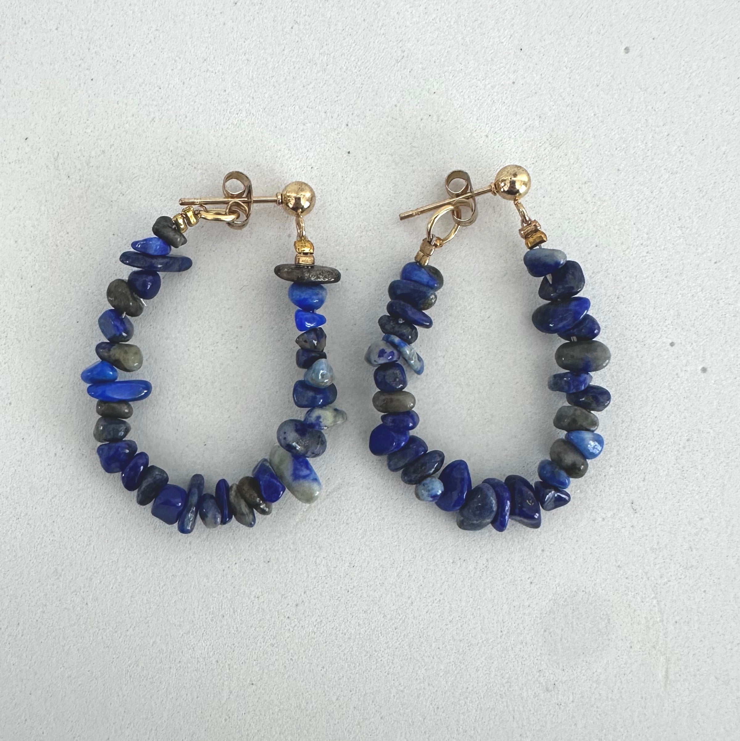 Gemstone Earrings - Lapis Lazuli