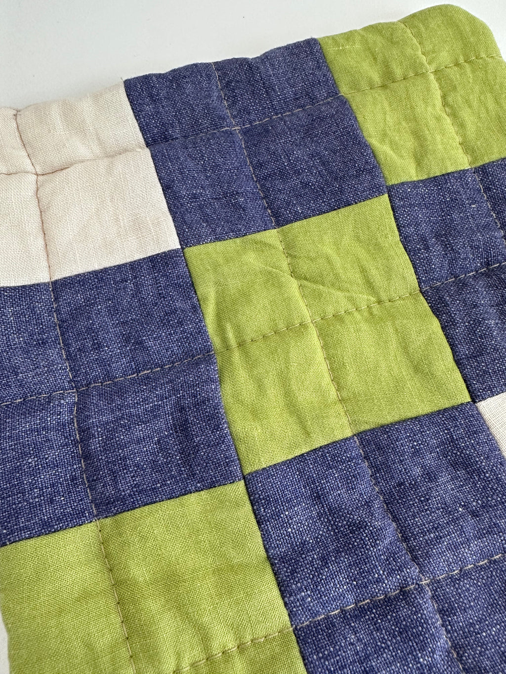 Linen pot mat #1 - made in Waiuku