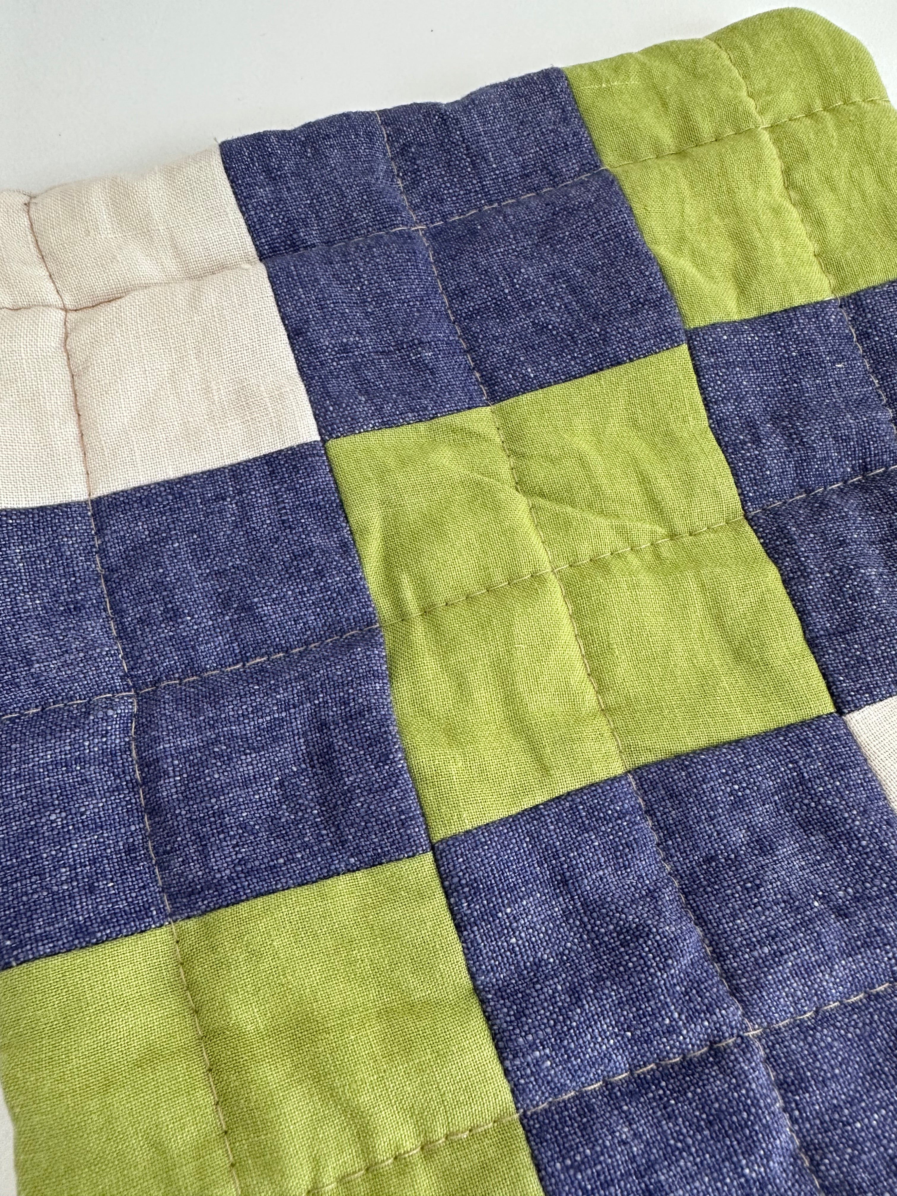 Linen pot mat #1 - made in Waiuku