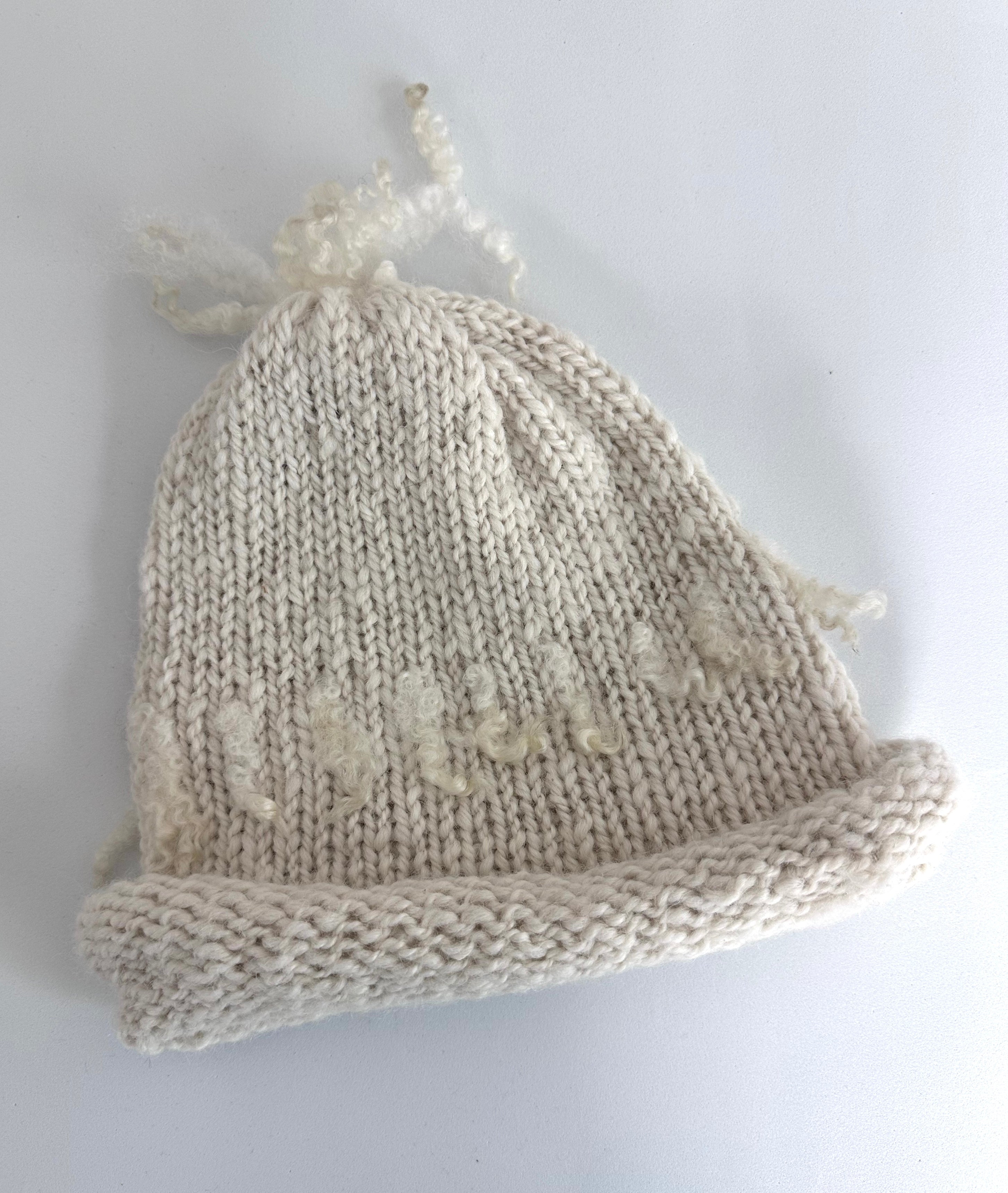 Knitted beanie #2 - made in Waiuku