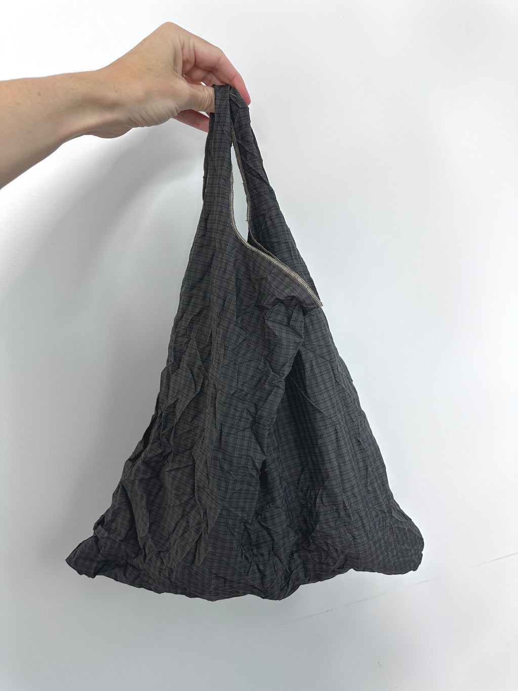 Pleated shopper #1 - made in Waiuku