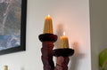Beeswax Cone Candle - made in Waiuku