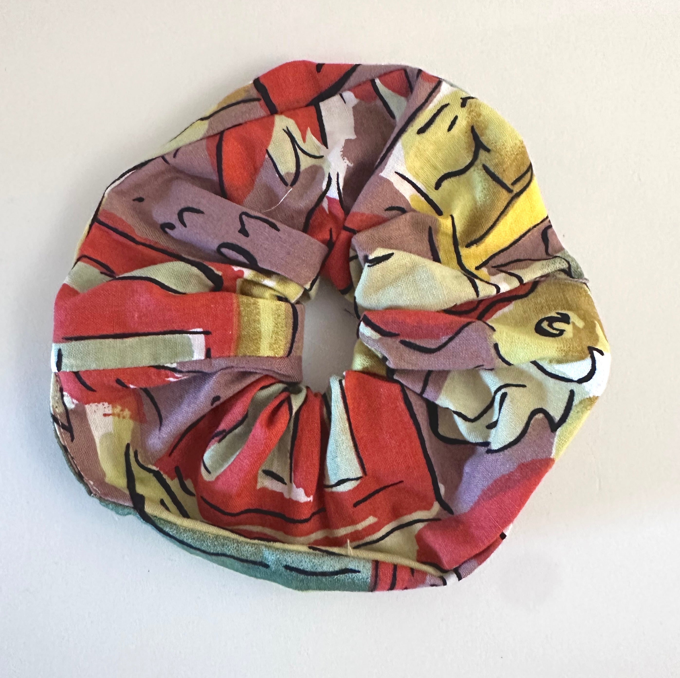 Scrunchie Large - 90's red